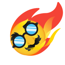 disguised face and comet