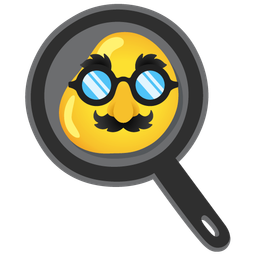 disguised face and cooking