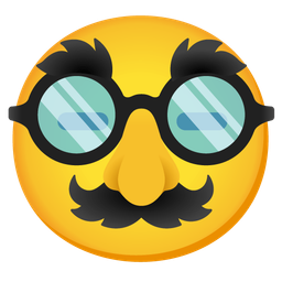 disguised face and expressionless face