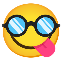 Disguised face and Face savoring food