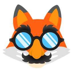 disguised face and fox