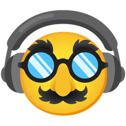 disguised face and headphone