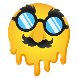 Disguised face and Melting face