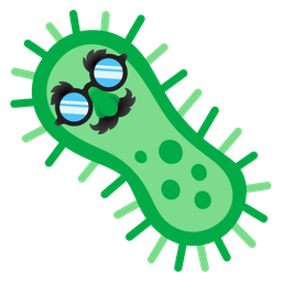 disguised face and microbe