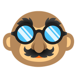 disguised face and monkey face