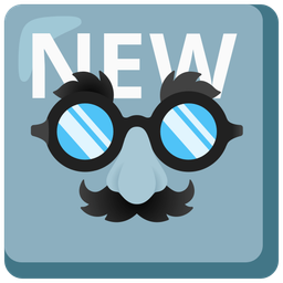 disguised face and NEW button