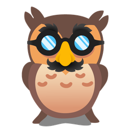 disguised face and owl