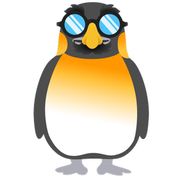 disguised face and penguin