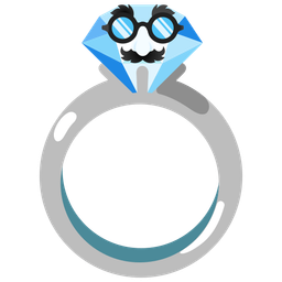 disguised face and ring