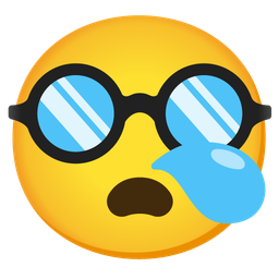 disguised face and sleepy face