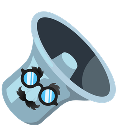 disguised face and speaker low volume