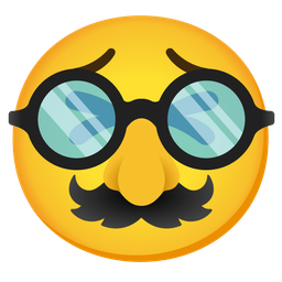 disguised face and tired face