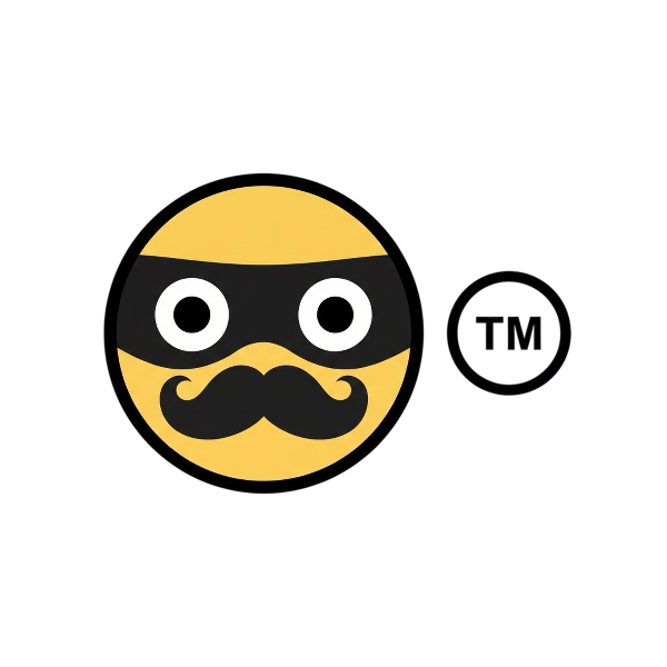 Disguised face and Trade mark