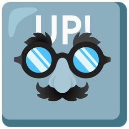 disguised face and UP! button