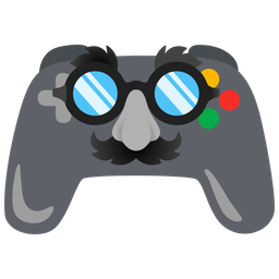 Disguised face and Video game