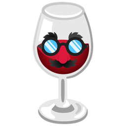 Disguised face and Wine glass