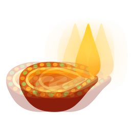 diya lamp and beating heart