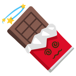 dizzy and chocolate bar