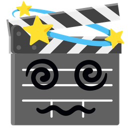 dizzy and clapper board