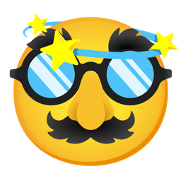 dizzy and disguised face