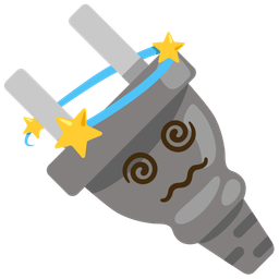 dizzy and electric plug