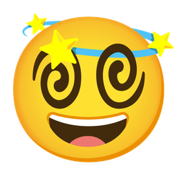 Dizzy and Grinning face with big eyes