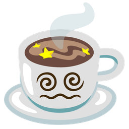 dizzy and hot beverage