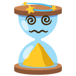 dizzy and hourglass done