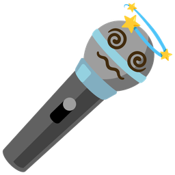 dizzy and microphone