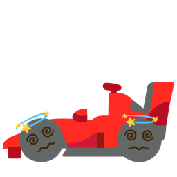 dizzy and racing car