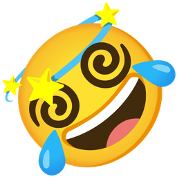 Dizzy and Rolling on the floor laughing