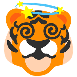 dizzy and tiger face