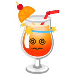 dizzy and tropical drink