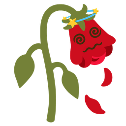 dizzy and wilted flower