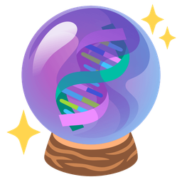 dna and crystal ball