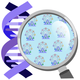 dna and ferris wheel