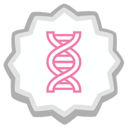 dna and fish cake with swirl