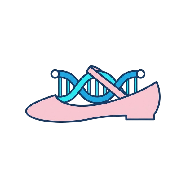 Dna and Flat shoe