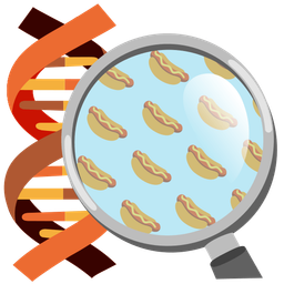 dna and hot dog