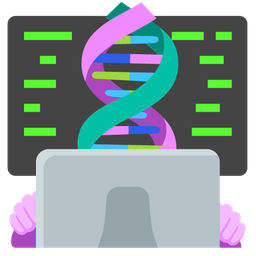 dna and laptop