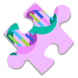 dna and puzzle piece