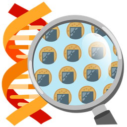 dna and rice cracker