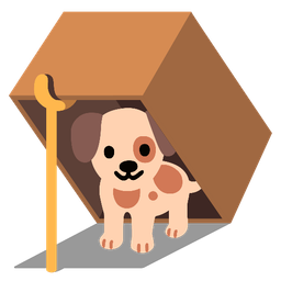 Dog face and Mouse trap