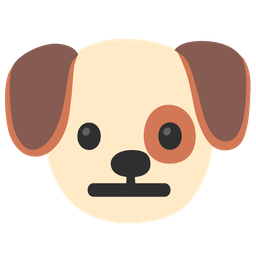 Dog face and Neutral face