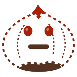 dotted line face and chestnut