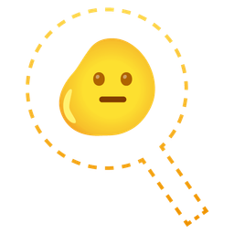 dotted line face and cooking