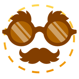 dotted line face and disguised face