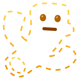 dotted line face and ginger root