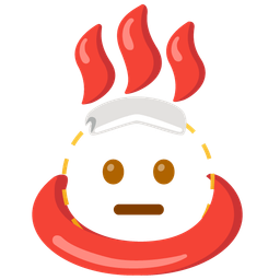 dotted line face and hot springs