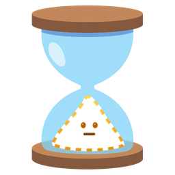 dotted line face and hourglass done